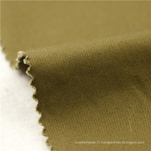 40 / 2x40 / 2 / 142x70 247gsm 145cm armure en coton vert militaire 3 / 1Z pantalon décontracté tissu tissu direct